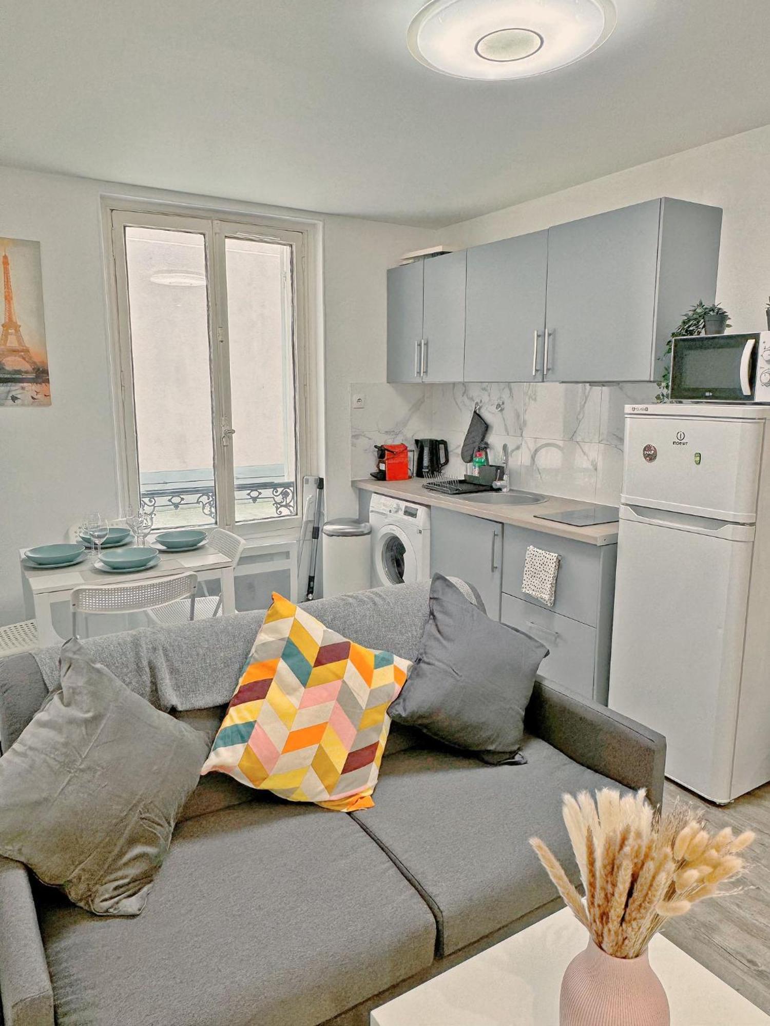 2 Minutes Metro Pasteur Paris 15Th Cosy Apartment Free Parking Luaran gambar